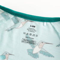 Hummingbird (Convertible Zip Footies) - BIG FRENCHIES
