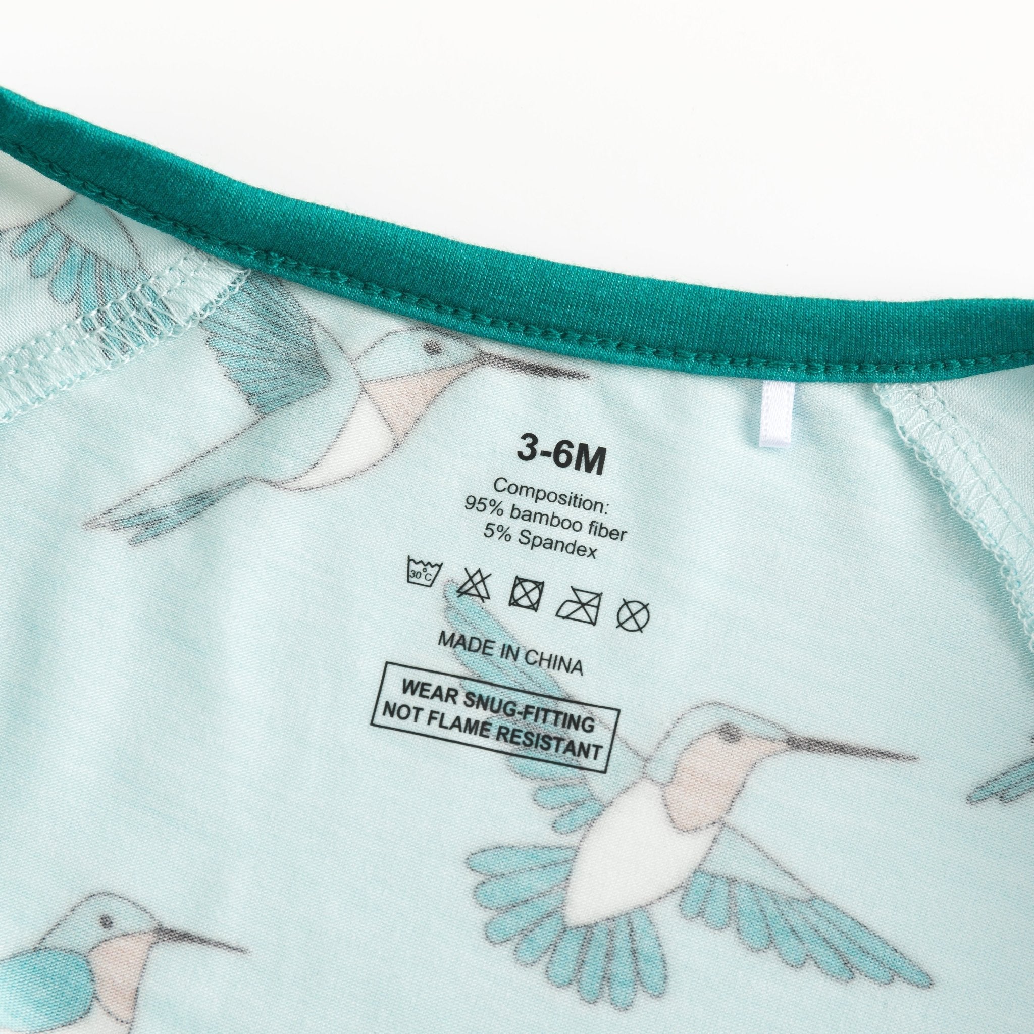 Hummingbird (Convertible Zip Footies) - BIG FRENCHIES