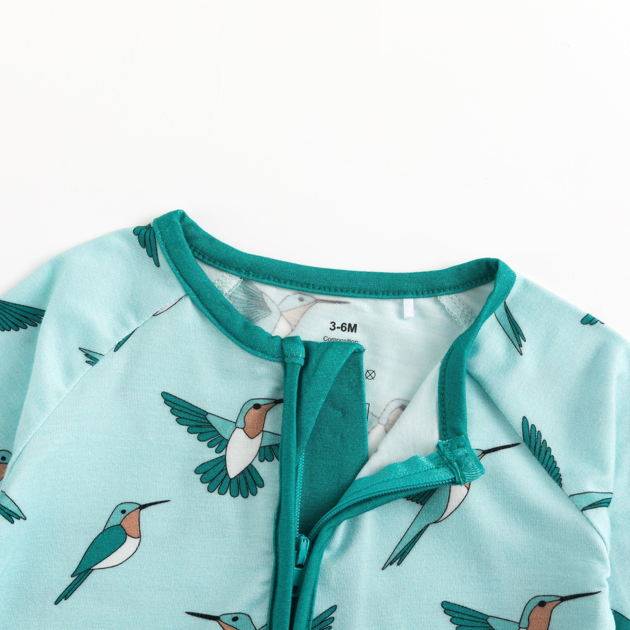 Hummingbird (Convertible Zip Footies) - BIG FRENCHIES