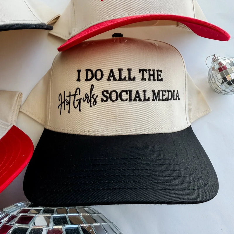 I do all the hot girls social media - Trucker Hat - BIG FRENCHIES