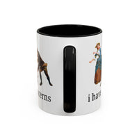 I Have Concerns Art History Coffee Mug: Mrs. Schuyler Burning Her Wheat Fields - BIG FRENCHIES