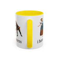 I Have Concerns Art History Coffee Mug: Mrs. Schuyler Burning Her Wheat Fields - BIG FRENCHIES