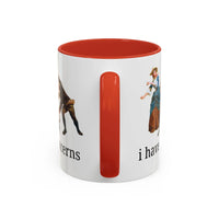 I Have Concerns Art History Coffee Mug: Mrs. Schuyler Burning Her Wheat Fields - BIG FRENCHIES