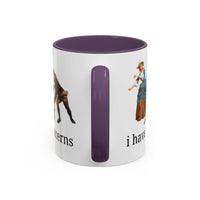 I Have Concerns Art History Coffee Mug: Mrs. Schuyler Burning Her Wheat Fields - BIG FRENCHIES