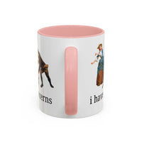 I Have Concerns Art History Coffee Mug: Mrs. Schuyler Burning Her Wheat Fields - BIG FRENCHIES