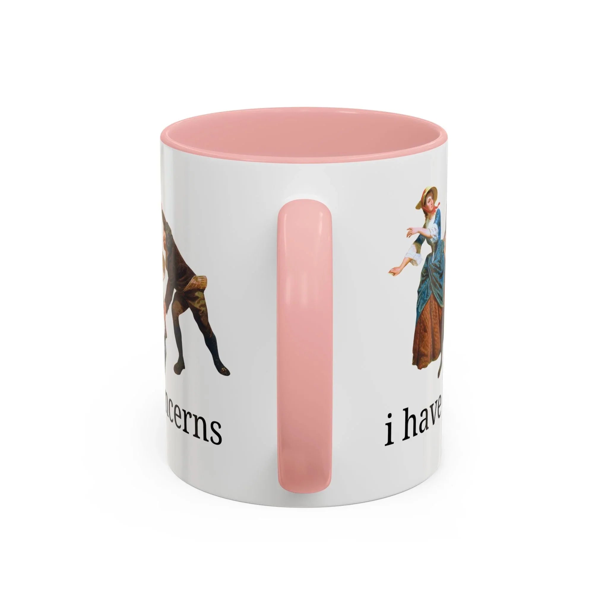I Have Concerns Art History Coffee Mug: Mrs. Schuyler Burning Her Wheat Fields - BIG FRENCHIES