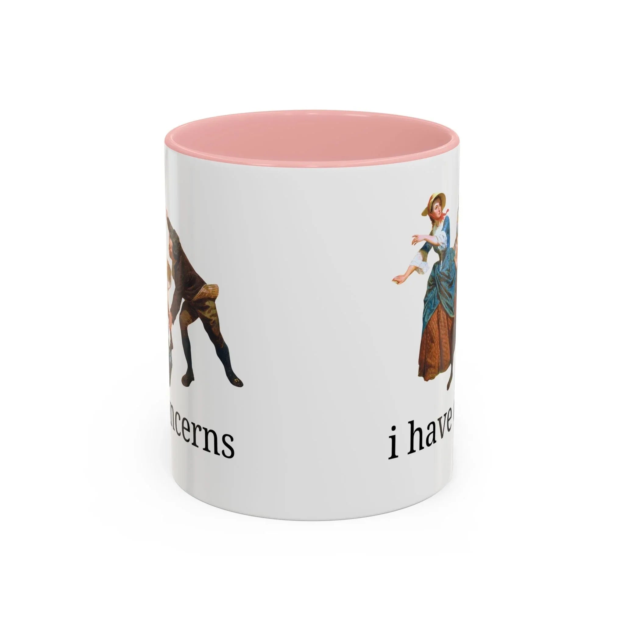 I Have Concerns Art History Coffee Mug: Mrs. Schuyler Burning Her Wheat Fields - BIG FRENCHIES