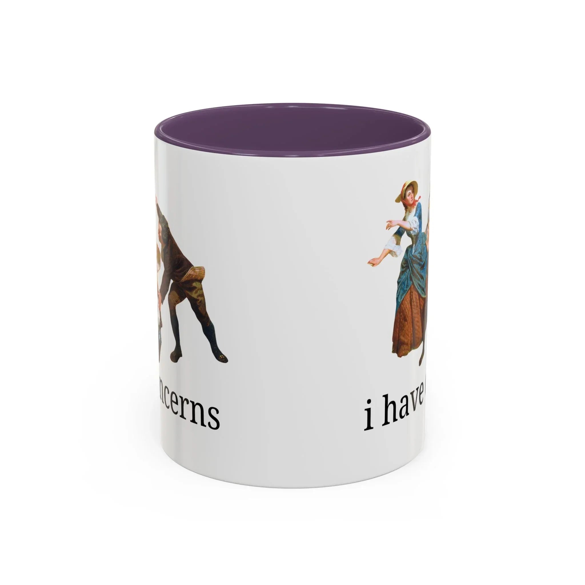 I Have Concerns Art History Coffee Mug: Mrs. Schuyler Burning Her Wheat Fields - BIG FRENCHIES