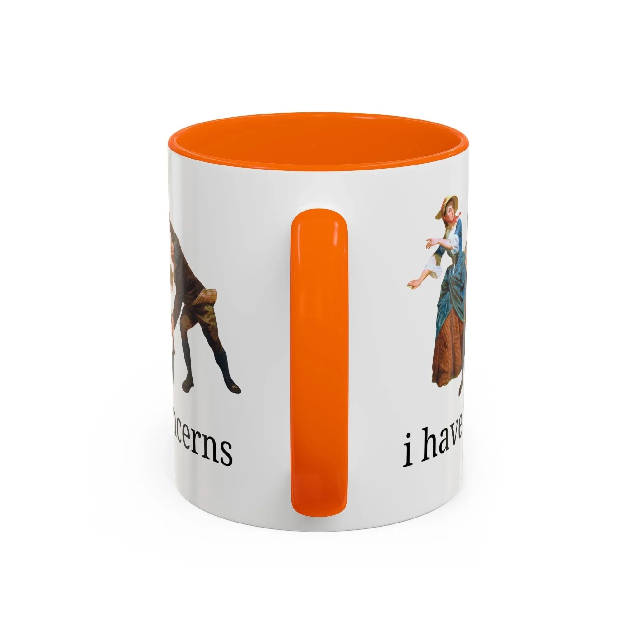 I Have Concerns Art History Coffee Mug: Mrs. Schuyler Burning Her Wheat Fields - BIG FRENCHIES