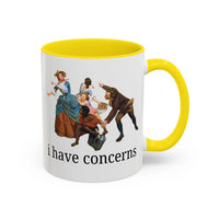 I Have Concerns Art History Coffee Mug: Mrs. Schuyler Burning Her Wheat Fields - BIG FRENCHIES