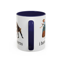 I Have Concerns Art History Coffee Mug: Mrs. Schuyler Burning Her Wheat Fields - BIG FRENCHIES