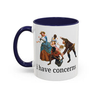 I Have Concerns Art History Coffee Mug: Mrs. Schuyler Burning Her Wheat Fields - BIG FRENCHIES