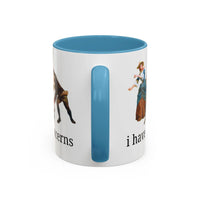 I Have Concerns Art History Coffee Mug: Mrs. Schuyler Burning Her Wheat Fields - BIG FRENCHIES