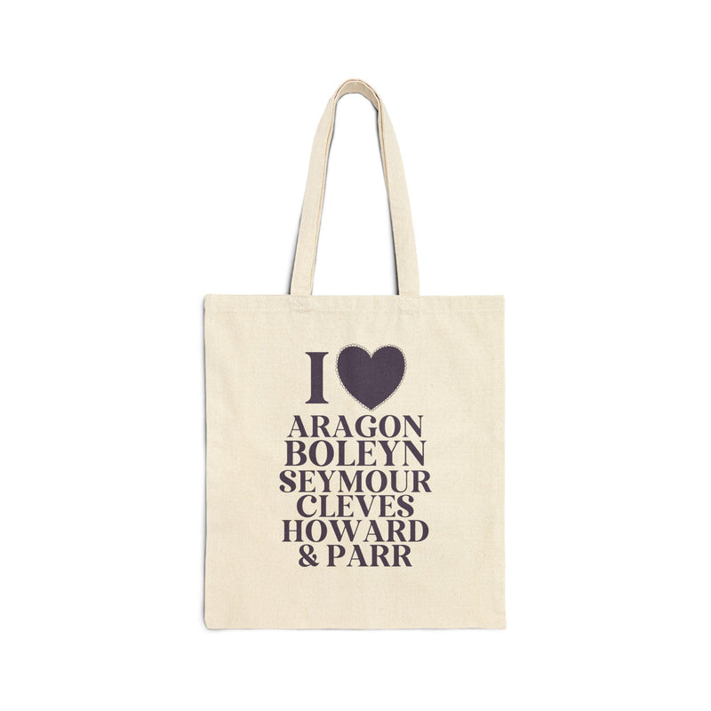 I Heart Henry the 8th's Wives Tote - BIG FRENCHIES