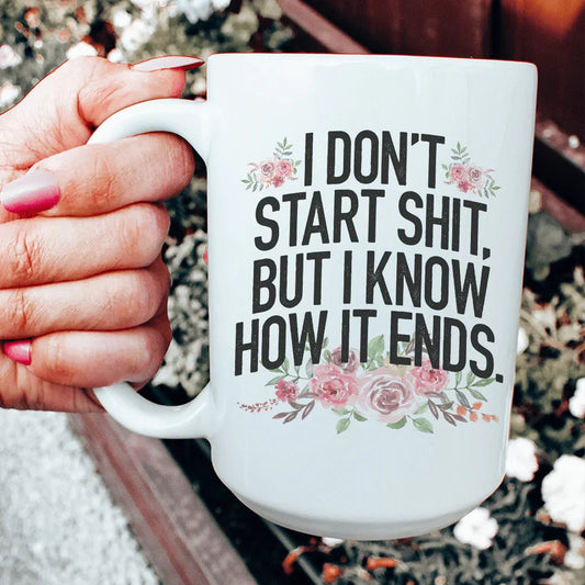 I Know How It Ends Mug 15 oz - BIG FRENCHIES