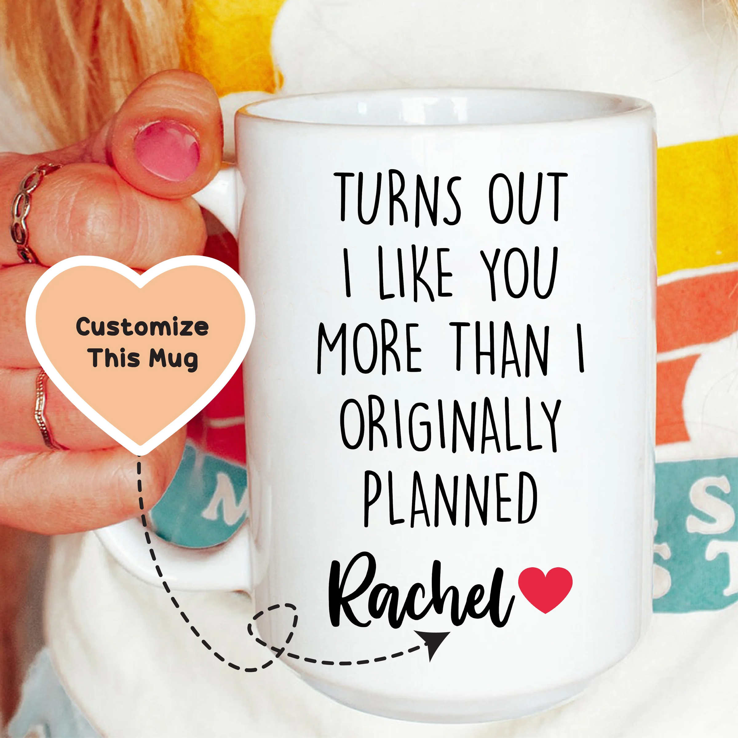 I Like You More Than Originally Planned Custom Mug - BIG FRENCHIES