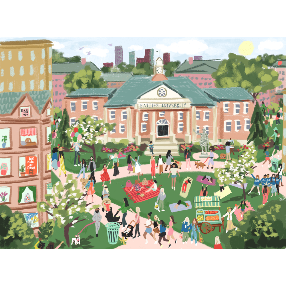 I Love it Here! 1000 Piece Jigsaw Puzzle by Puzzlefolk