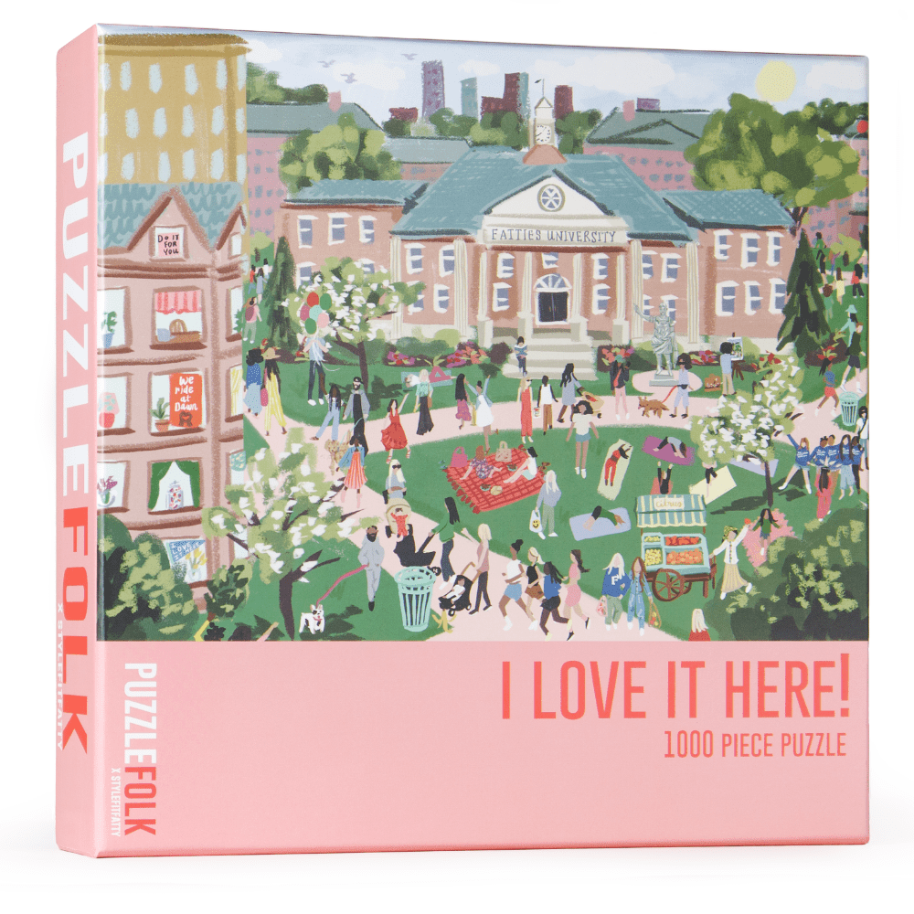 I Love it Here! 1000 Piece Jigsaw Puzzle by Puzzlefolk