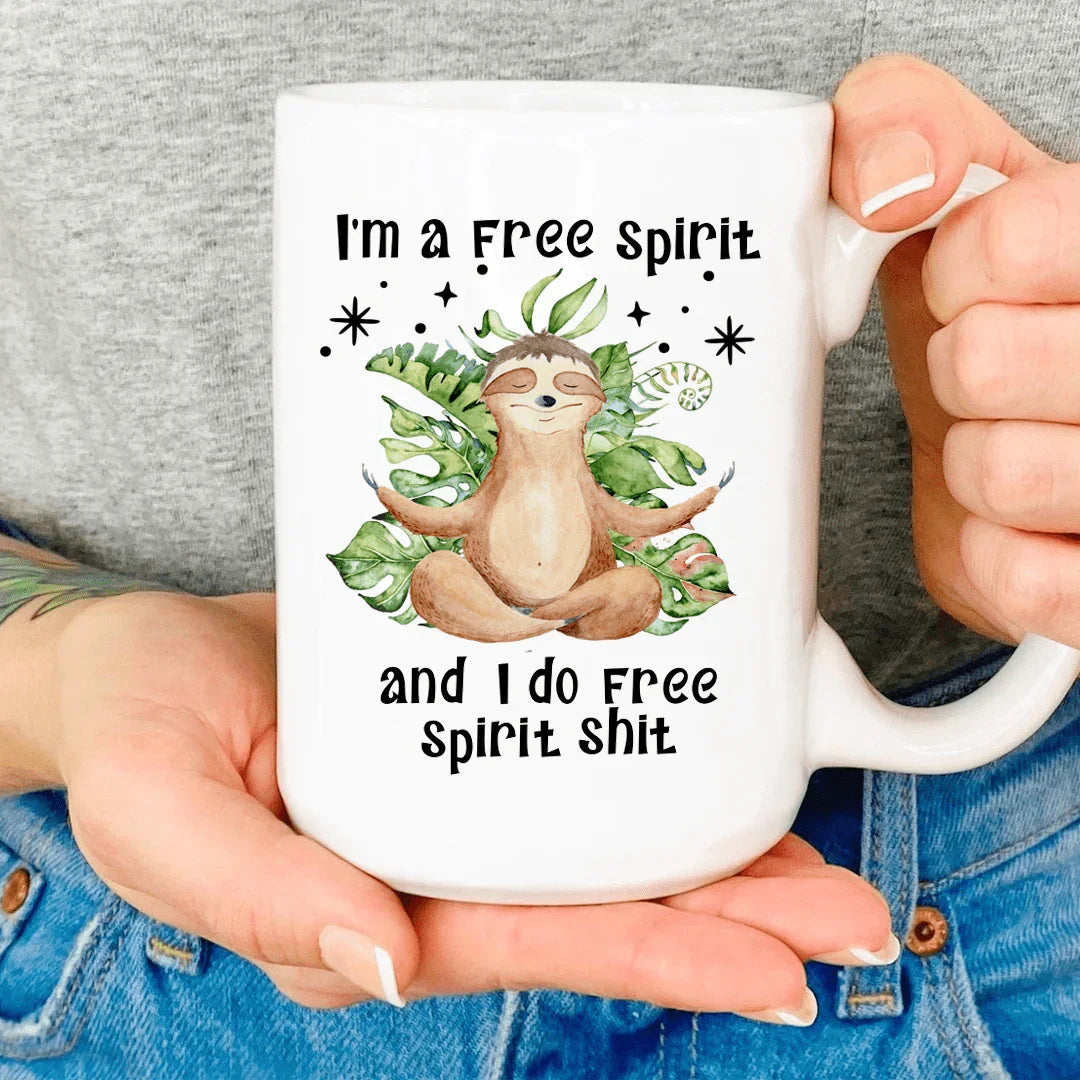 I'm A Free Spirit Mug - BIG FRENCHIES