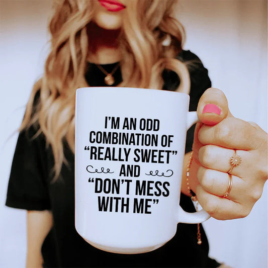 I'm An Odd Combination Ceramic Mug 15 oz - BIG FRENCHIES