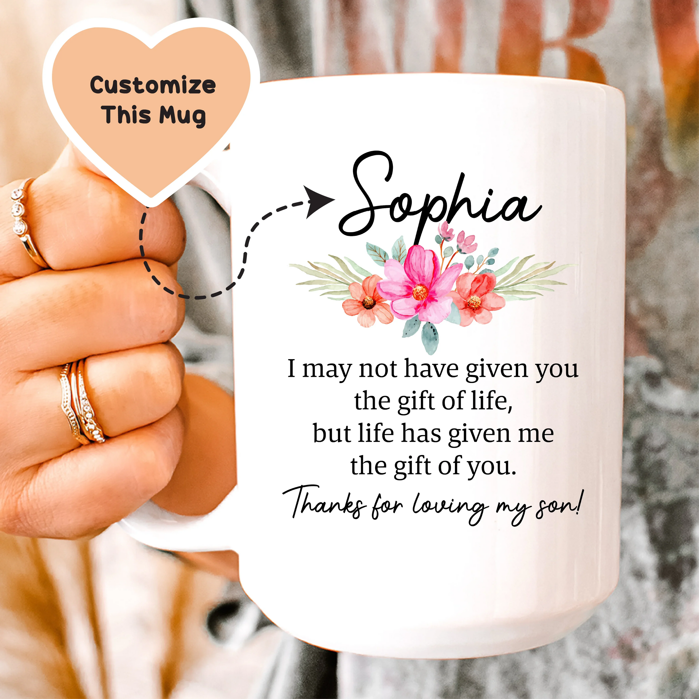 I May Not Have Given You The Gift of Life Custom Mug - BIG FRENCHIES