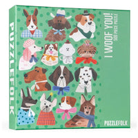 I Woof You 500 Piece Puzzle by Puzzlefolk