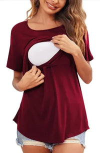 Maternity Nursing T-Shirt # BAGE211510101-NURSG - BIG FRENCHIES