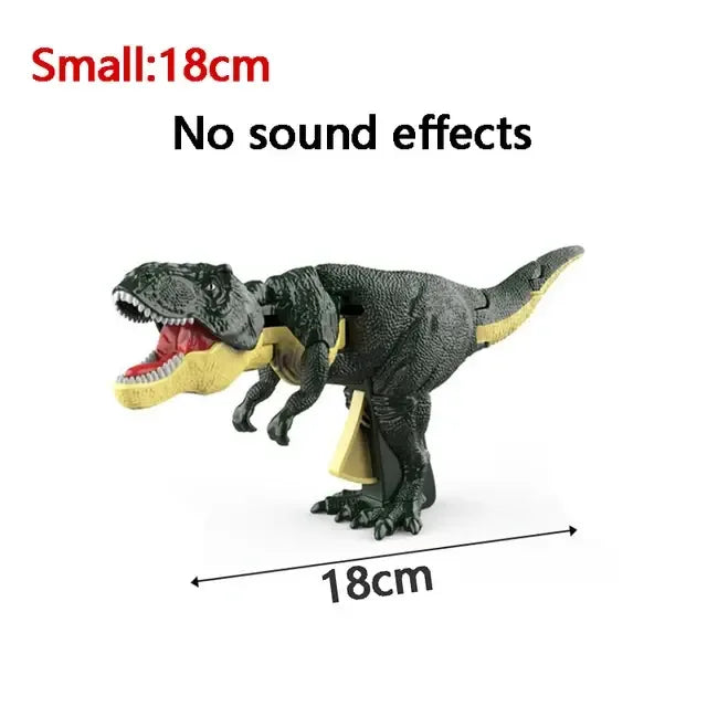Hand Press Tyrannosaurus Rex Dinosaur Toys - # BOT&G512610003 - BIG FRENCHIES