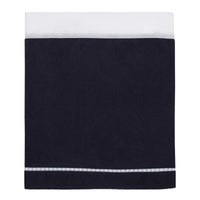 NoJo Team All Star Navy, Grey, and Light Blue, Football, Baseball, Soccer and Basketball, Fox, Raccoon and Hedgehog 4 Piece Nursery Crib Bedding Set - Comforter, 100% Cotton Fitted Crib Sheet, Crib Skirt and Storage Tote - BIG FRENCHIES