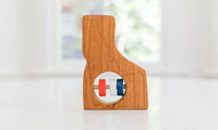 Idaho State Wooden Baby Rattle™ - BIG FRENCHIES