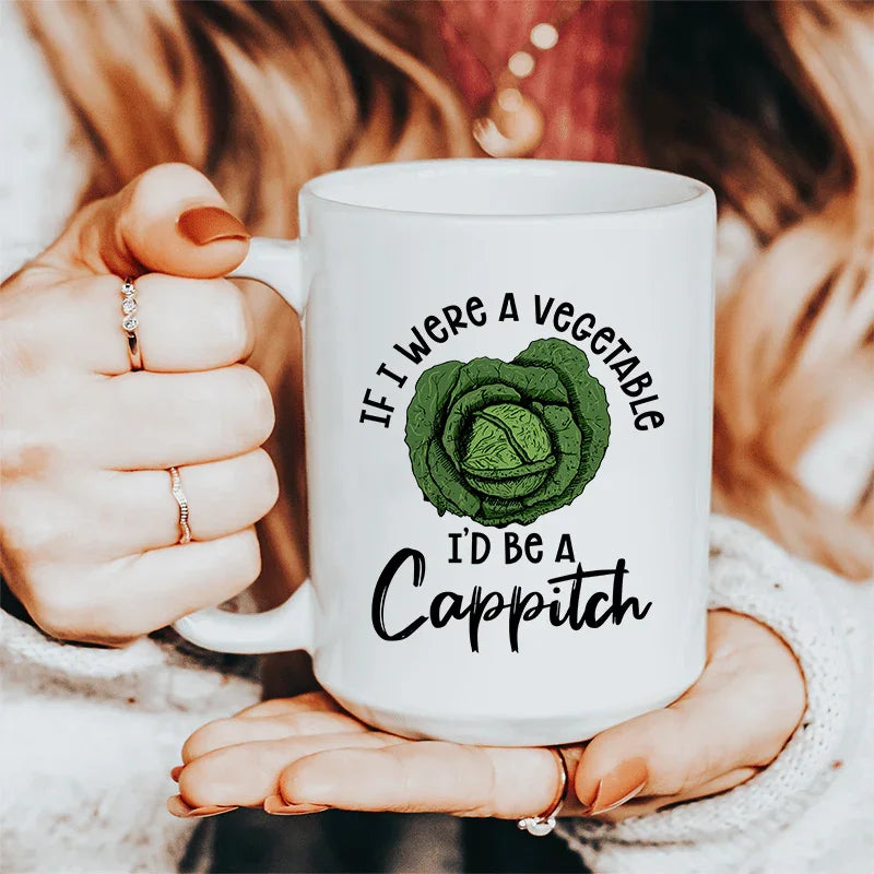 If I Were A Vegetable Ceramic Mug 15 oz - BIG FRENCHIES