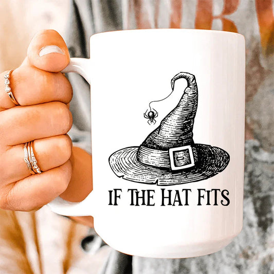 If The Hat Fits Ceramic Mug 15 oz - BIG FRENCHIES