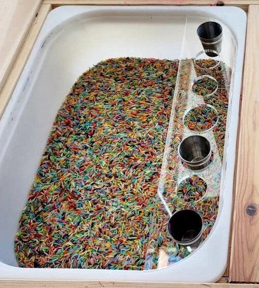 **Pre-order (Ships in 3-4 Weeks)**FLISAT Sensory Bin Insert Activity Board - BIG FRENCHIES