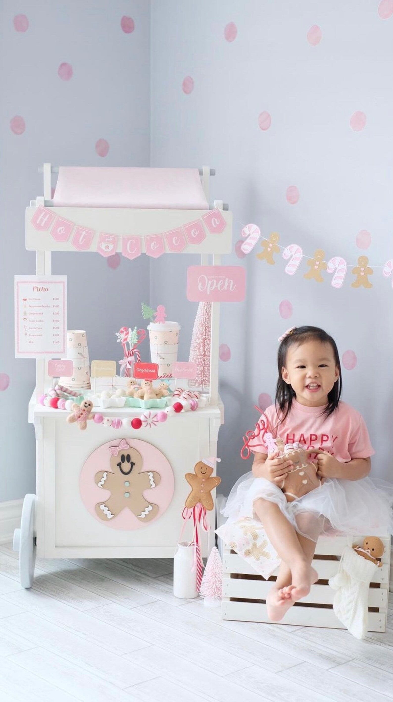 Pink & Red Hot Cocoa Dramatic Play Printables