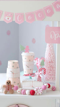 Pink & Red Hot Cocoa Dramatic Play Printables