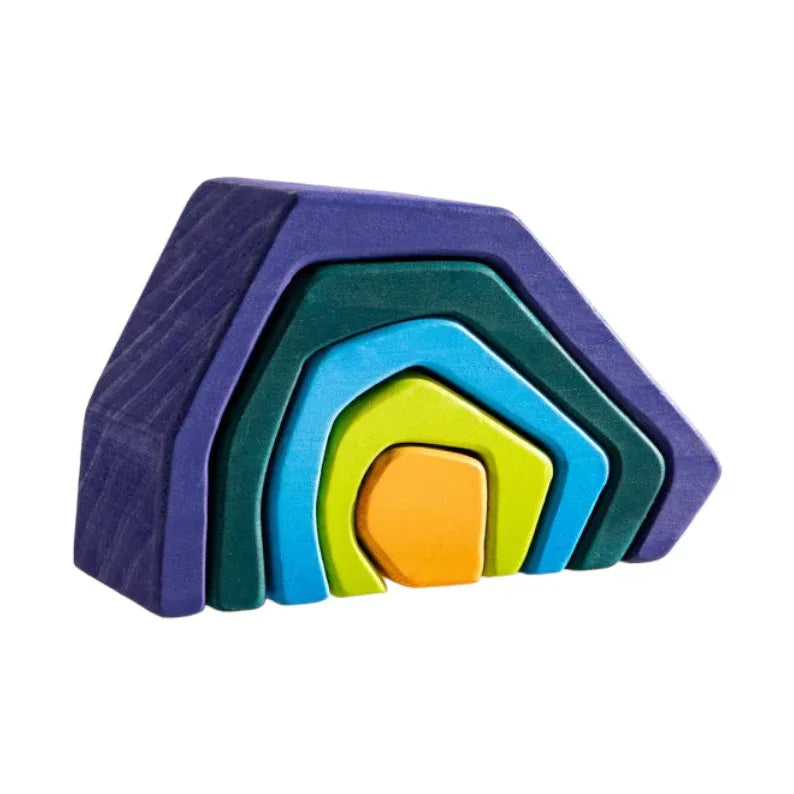 5-Piece Stone Caves Stacking Block Set - BIG FRENCHIES