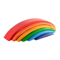 6 Pcs Wooden Rainbow Bridge Stacking Building Blocks - BIG FRENCHIES