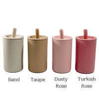 Silicone Straw Cup for Babies & Toddlers - more colors