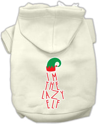 Christmas Pet Hoodie "I'm The Lazy Elf"