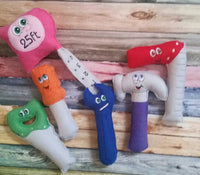 Tool set for kids - Soft tools - play tools - Toddler Toy - learning toy - preschool - plushie - photography prop - present for kids - BIG FRENCHIES
