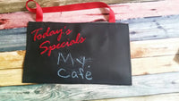 Waitress play set - Restaurant toys - Restaurant play set - pretend restaurant - pretend menus - pretend play - play kitchen- pocket apron - BIG FRENCHIES