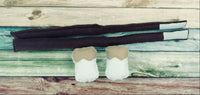 Felt campfire play set gift for kids- fake fire pit - camper decor - bonfire - set for two - photography prop - BIG FRENCHIES