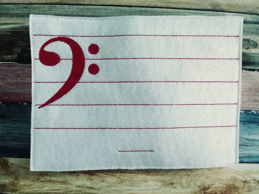 Learn How To Read Music - Quiet game board - music teacher tool- Felt Music Game - Movable Music Notes - bass clef - Music Scale - learning - BIG FRENCHIES