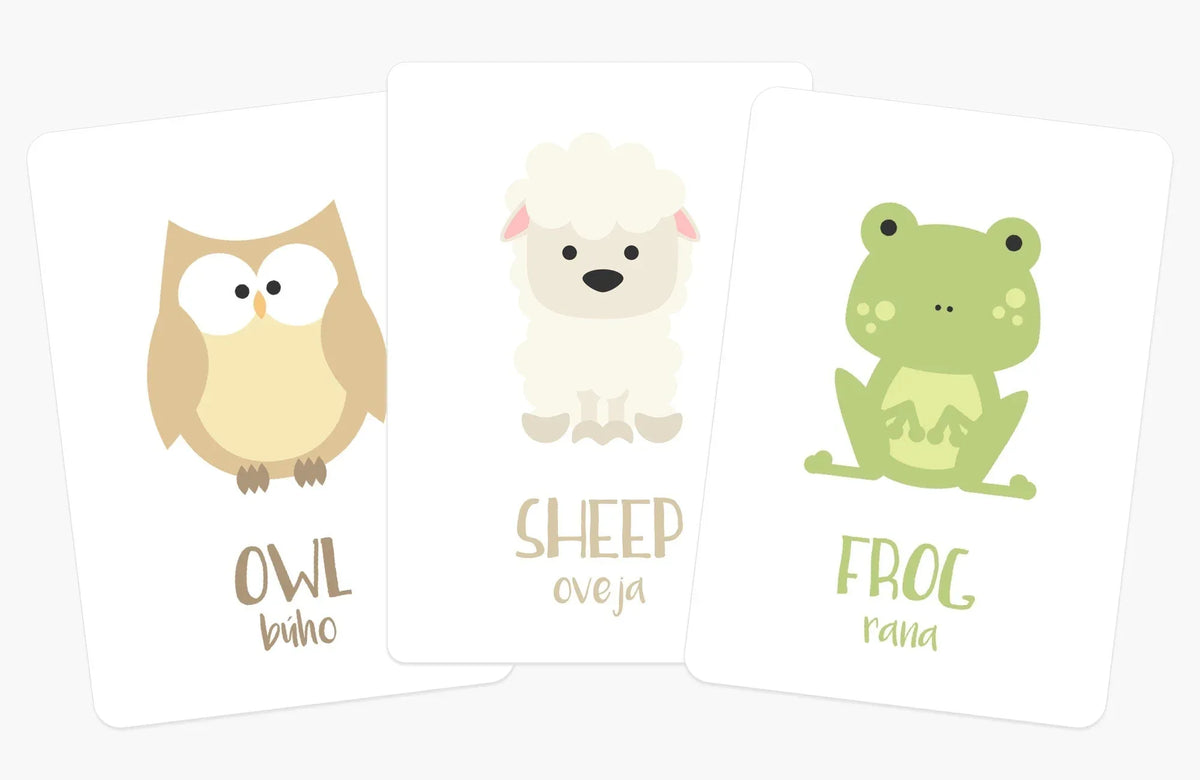 Farm Animal Flashcards - BIG FRENCHIES