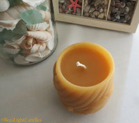 Sea Shell Beeswax Candle - BIG FRENCHIES