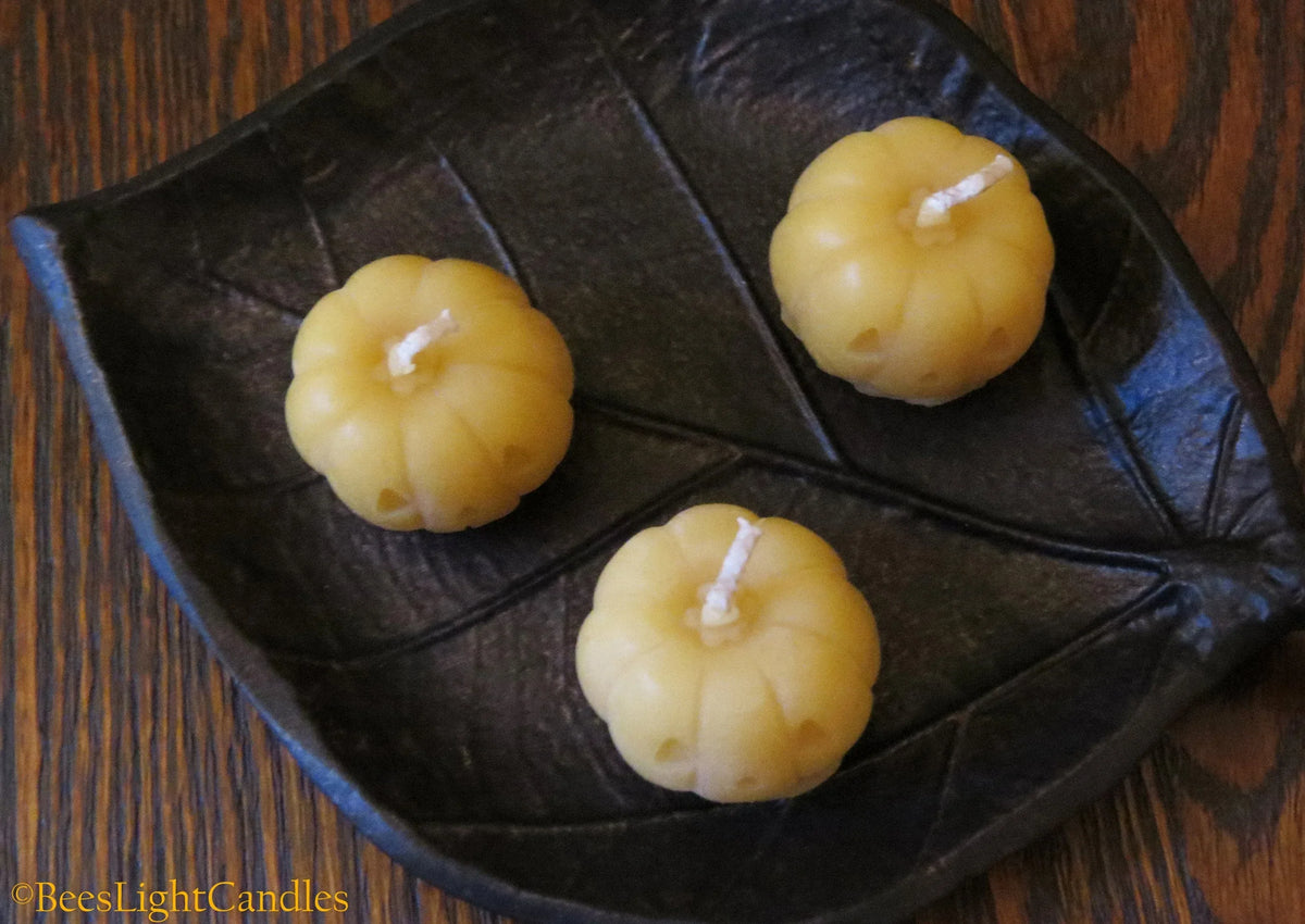 Pumpkin Jack-o-Lanterns Beeswax Candles - BIG FRENCHIES