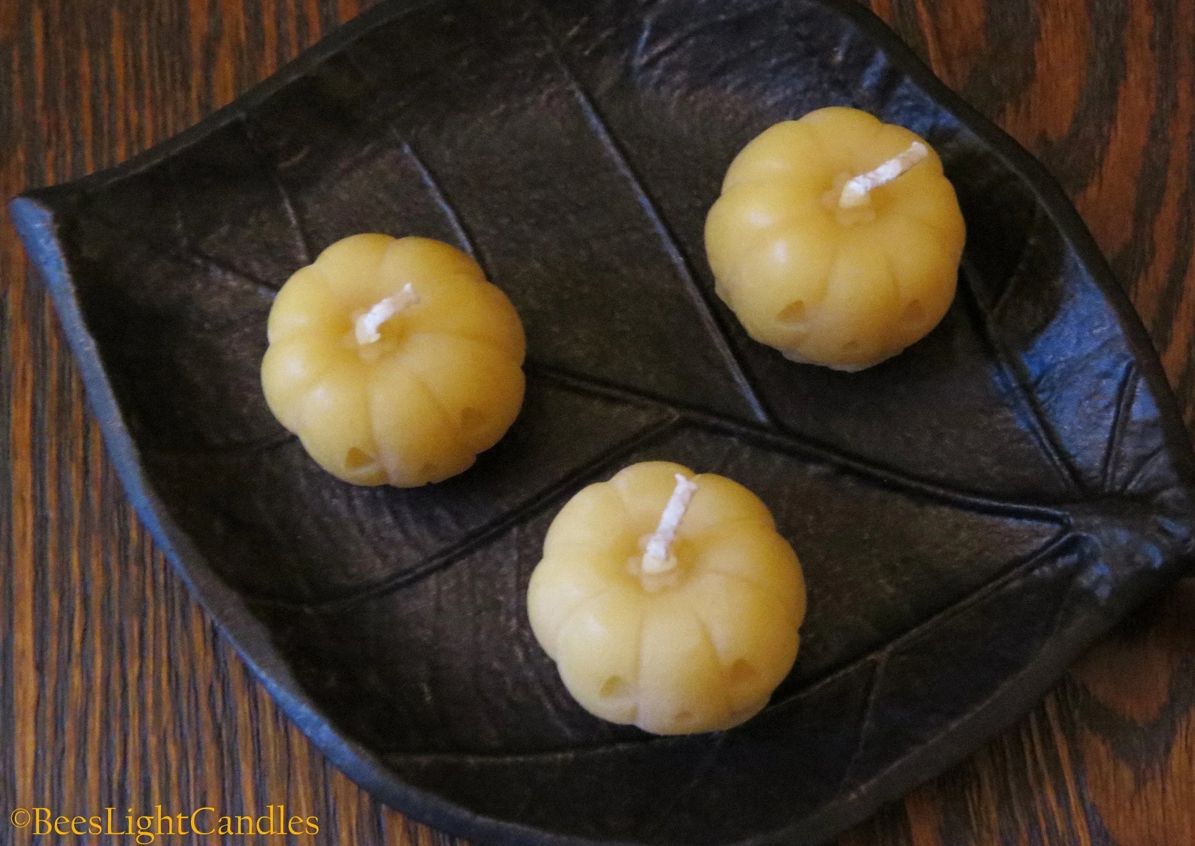 Pumpkin Jack-o-Lanterns Beeswax Candles - BIG FRENCHIES
