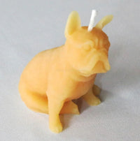 Puppy Dog Beeswax Candle - BIG FRENCHIES