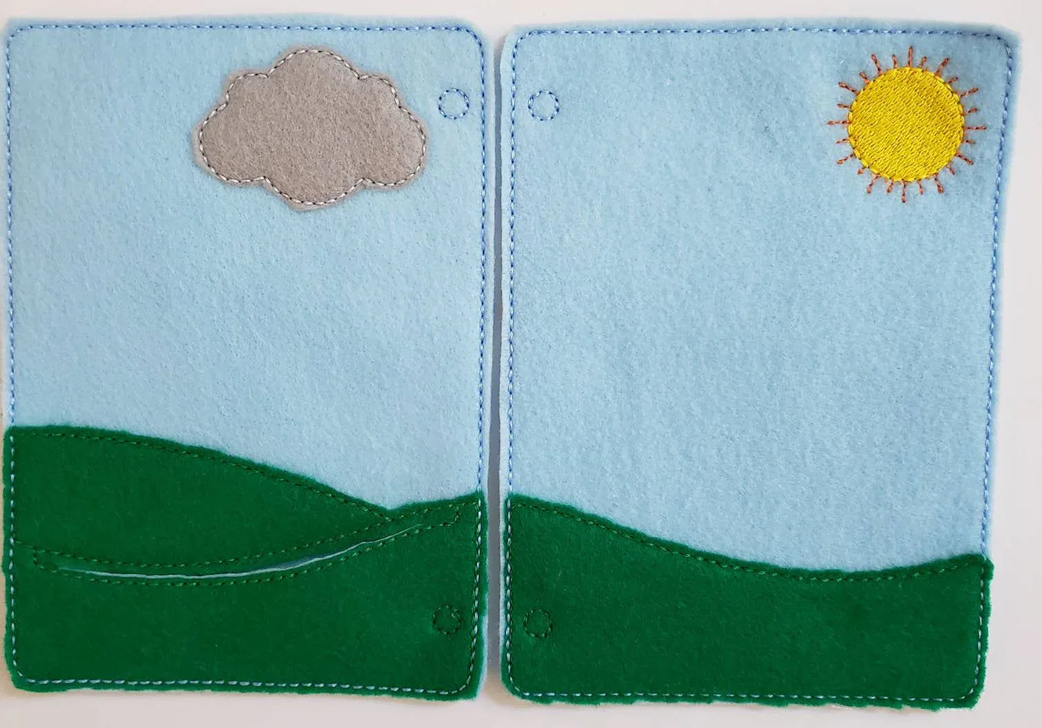 Farm Animal Felt Quiet Book Page - Busy Book - Activity Book - learning board - Interactive - Barn - Horse - Sheep - pig - cow - BIG FRENCHIES