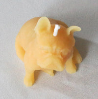 Puppy Dog Beeswax Candle - BIG FRENCHIES
